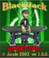 game pic for DChoc Cafe Black jack  Nokia 7270